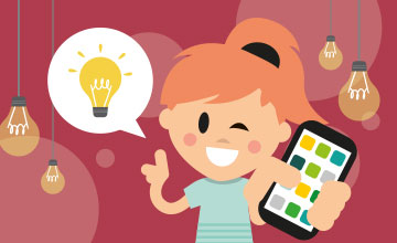 LOLYO Mitarbeiter-App Hidden Hints Serie #5 - Frau, Smartphone