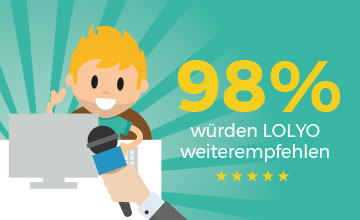 Mitarbeiter-App Kundenzufriedenheit - Umfrage - Ergebnis - 98% Weiterempfehlung - Customer Referrals - Word of Mouth - LOLYO MACH MITarbeiter-App