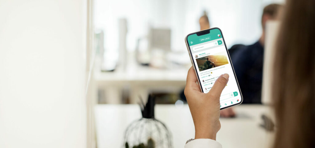 LOLYO Intranet App: mobil netzwerken am Smartphone