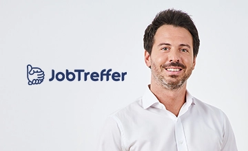 Mitarbeiter-App Partner Job Treffer - Profil Blid Martin Kuegler - Logo